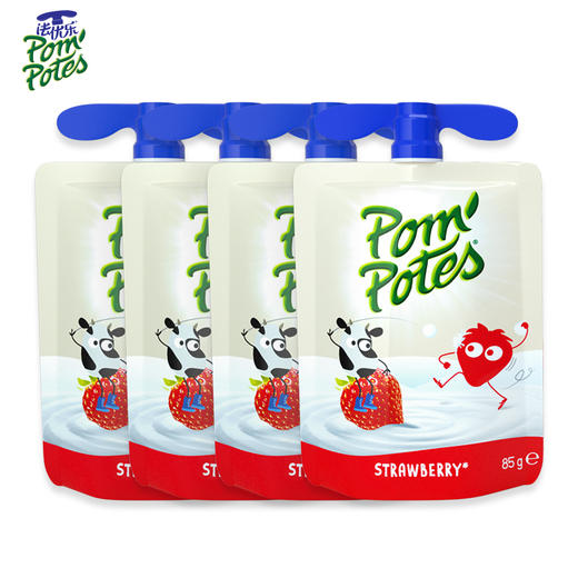 Pom Potes法优乐风味酸奶85g/袋 4袋*4盒 商品图9