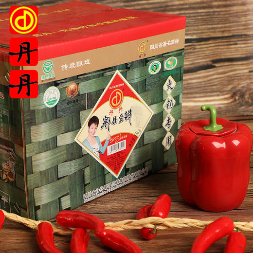 包邮 四川丹丹郫县豆瓣酱 火锅麻辣烫火锅底料专用郫县豆瓣15kg*1 商品图3