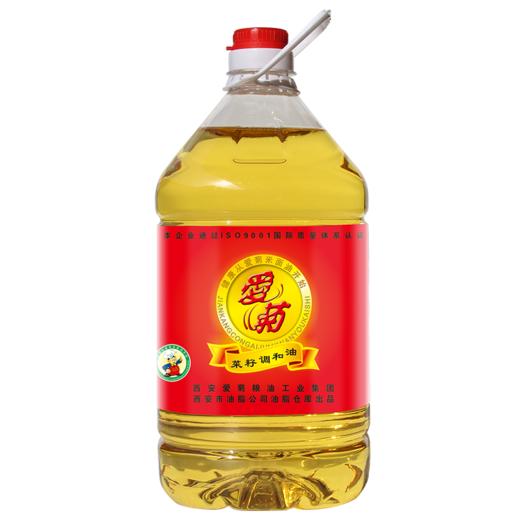 爱菊 食用油 菜籽调和油 5L 商品图0