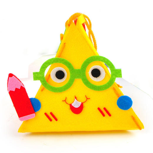 可爱粽子精灵背包MEIKE幼儿园DIY节日制作儿童手工材料益智创意 商品图3