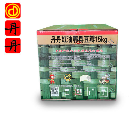 四川丹丹红油郫县豆瓣酱 餐饮专用大规格郫县豆瓣酱调料15kg*1箱 商品图1