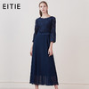 EITIE爱特爱品牌女装时尚镂空钩花低腰优雅礼服女中长款5877515 商品缩略图1