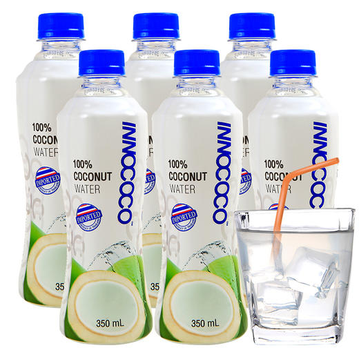 泰国进口innococo一诺可可椰子水350ml瓶