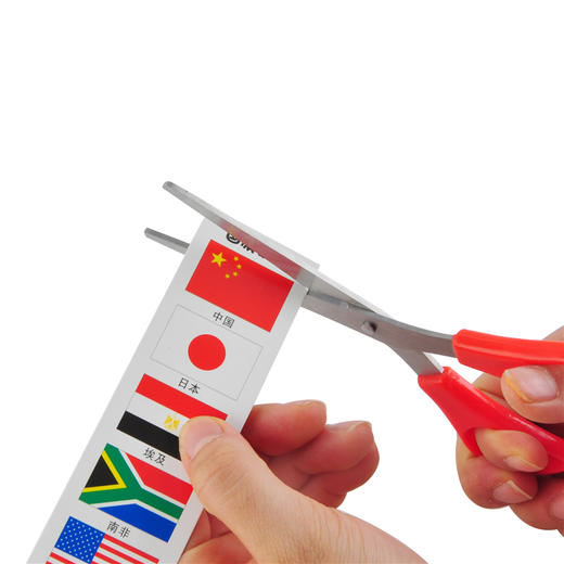 国际国旗认识MEi KE幼儿园早教儿童手工涂色DIY材料儿童教学玩具 商品图3