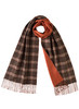 160×30cm 纯羊绒双面宽幅围巾 格纹（5款） 商品缩略图0