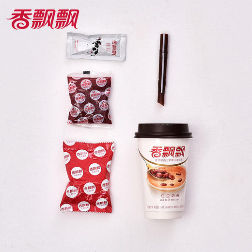 香飘飘红豆奶茶64g*30杯/箱 商品图1