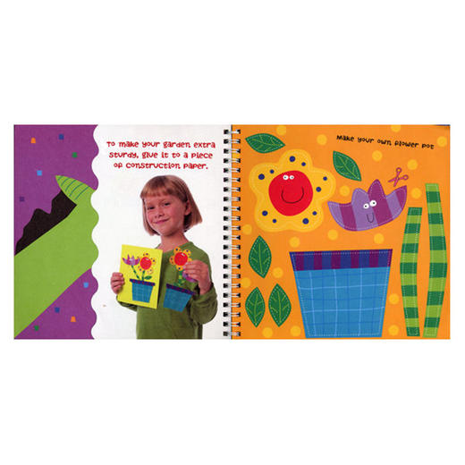 MEIKE 教师节手工diy制作花的贺卡 幼儿园益智粘贴生日卡片材料包 商品图2