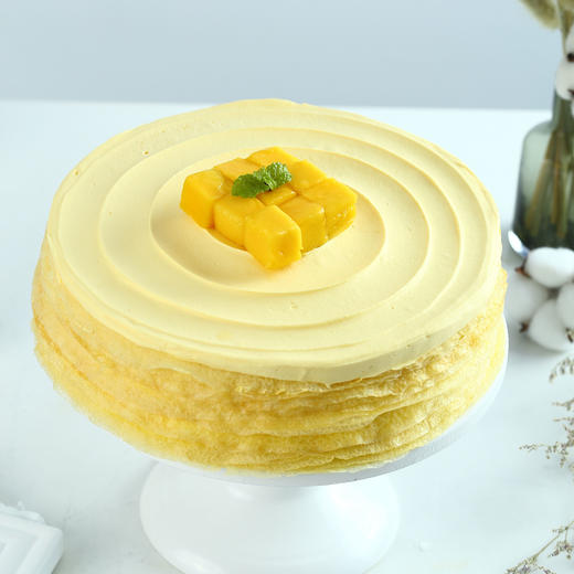 法式芒果千层蛋糕(顺丰)
