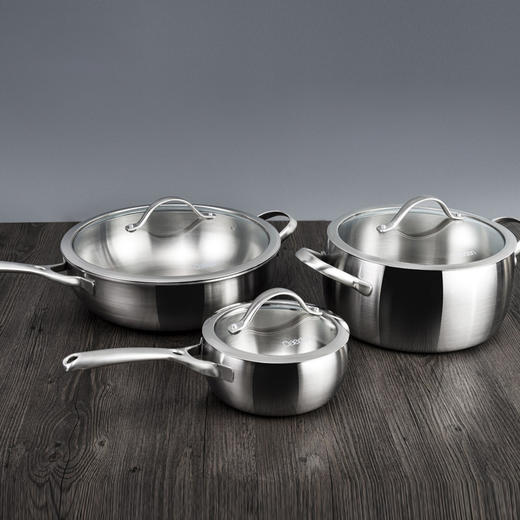 德国戴德厨房家用锅具三件套32cm