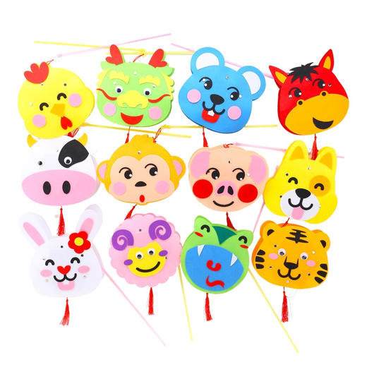 国庆节十二生肖灯笼 商品图1