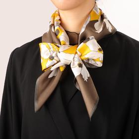 桑蚕丝印花方巾