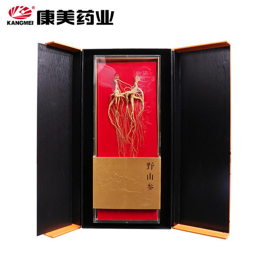 康美野山参  二等双支5g-8g 长白山新开河牌 野外山参  煲汤泡酒 顺丰直邮 高档礼品 商品图1