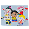 国际国旗认识MEi KE幼儿园早教儿童手工涂色DIY材料儿童教学玩具 商品缩略图1