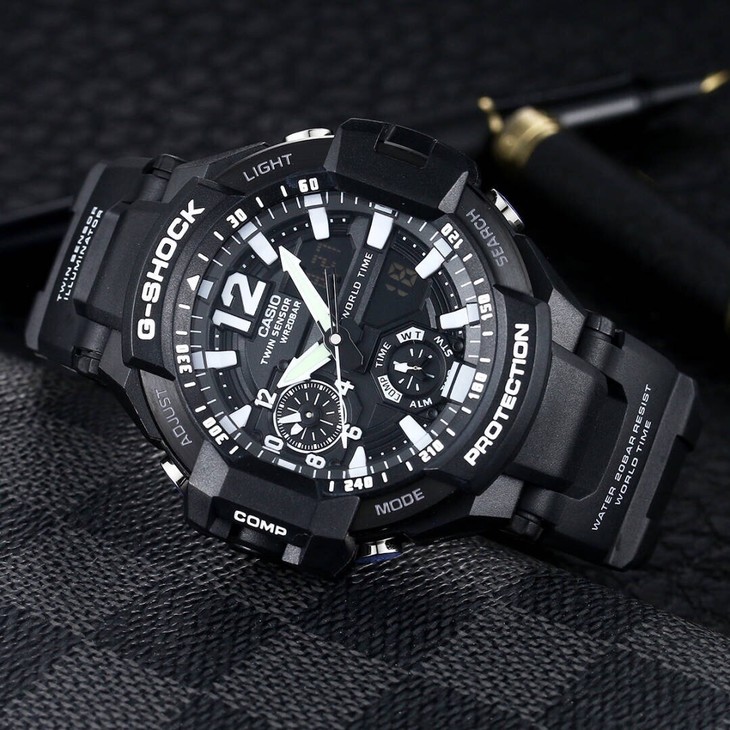 卡西欧ga1100系列防震防水手表