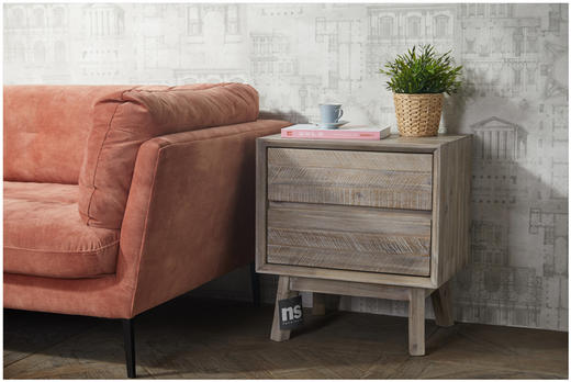 NS家居nsfurniture餐厅进口实木床头柜/边几NSSC-MAD B02B 商品图3
