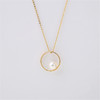 Pearl moments HOOPS DIANE NECKLACE戴安素圈珍珠项链 商品缩略图6