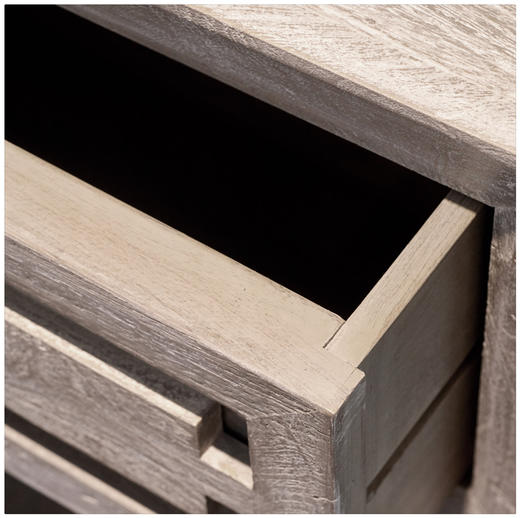 NS家居nsfurniture卧室进口实木床头柜小边柜NSST-25943 End Table 商品图4