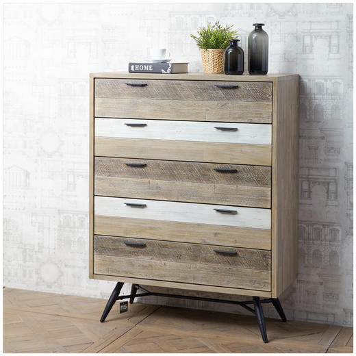 NS家居 nsfurniture进口HAVN系列实木五斗柜NSCB-HAVN B03 商品图3