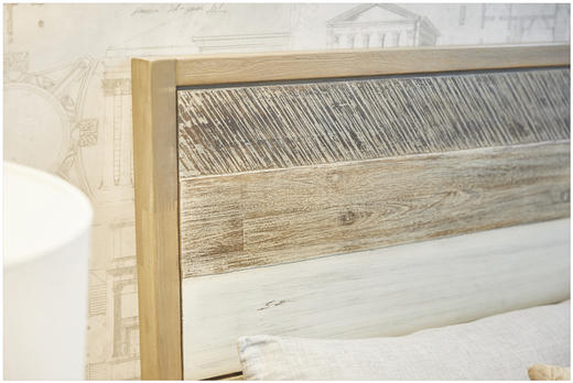 NS家居nsfurniture卧室 进口HAVN系列实木双人床NSBD-HAVN B01Q 商品图3