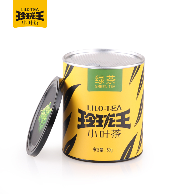 玲珑王小叶茶绿茶60g/罐