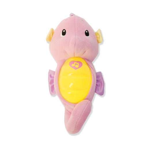 美国费雪fisherprice声光安抚小海马婴儿胎教音乐玩具