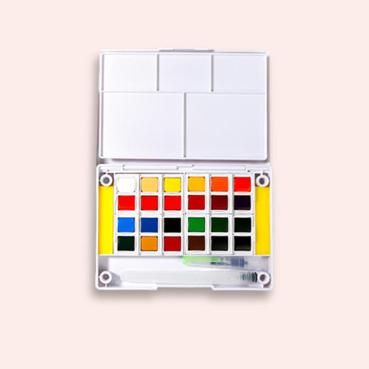 秀普固体水彩颜料盒装套装 商品图0