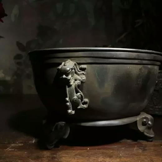 铜造双耳火钵 商品图4
