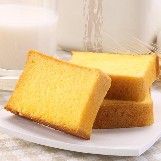 麦吉士切片蛋糕500g 原味红枣味营养早餐面包 办公室零食 商品图1