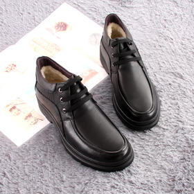 内联升男鞋秋冬休闲高腰男式羊毛系带棉鞋4781C