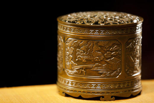 隐逸江南 印香炉