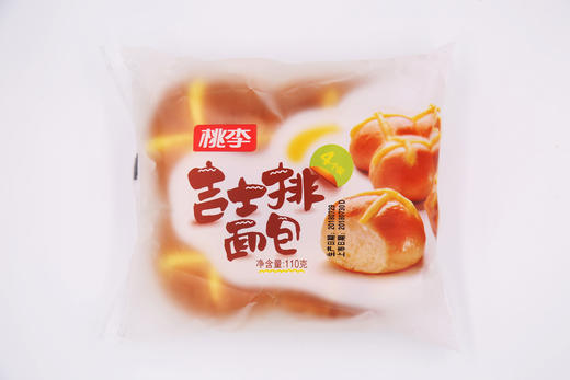 桃李吉士排面包110g袋