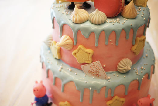 卡通主题款  小猪佩奇一家四口 双层 商品图1