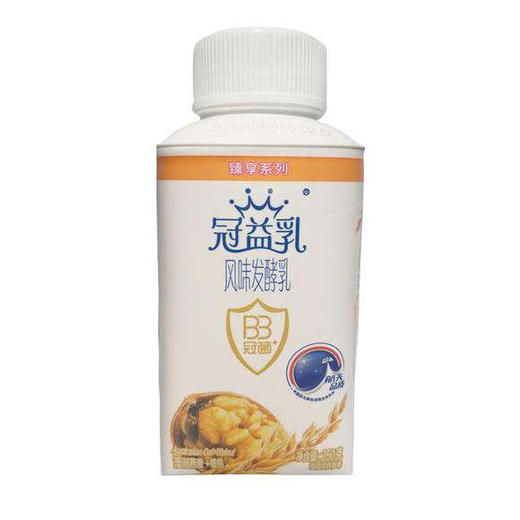 蒙牛冠益乳燕麦核桃黄桃风味发酵乳250g买一赠一
