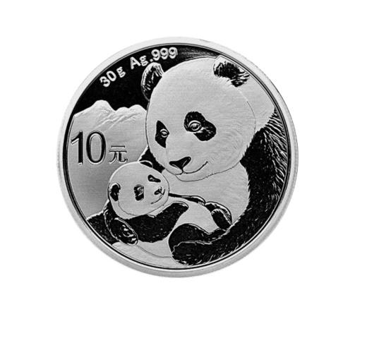 2019年熊猫银币纯银30克