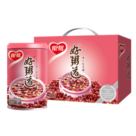 280g*12罐银鹭好粥道薏仁红豆粥八宝粥
