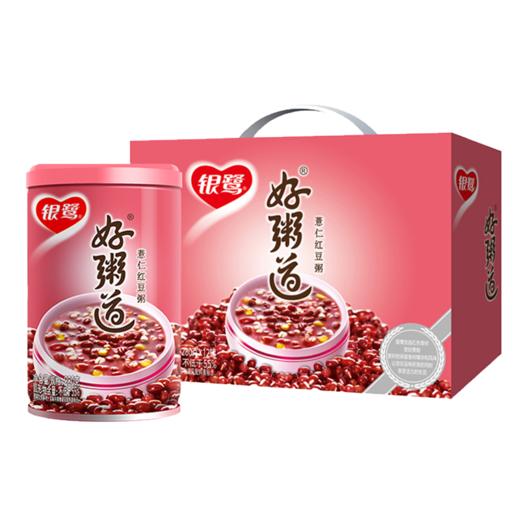 280g*12罐银鹭好粥道薏仁红豆粥八宝粥 商品图0