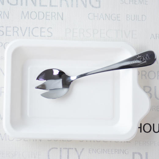 【不锈钢餐具】盘叉 生日蛋糕配件 商品图2