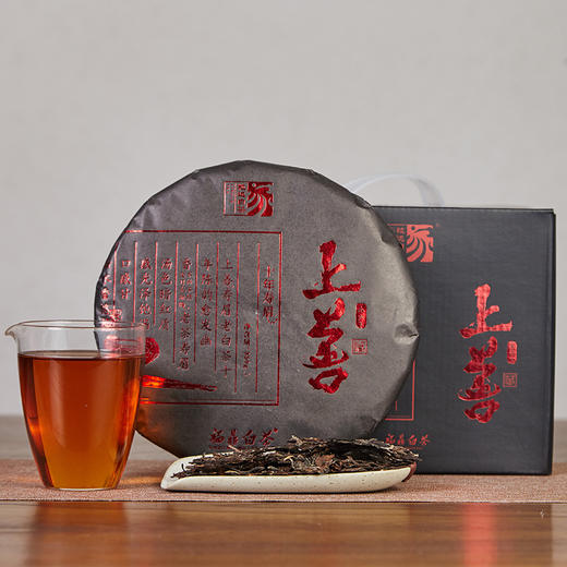 家天下丨2008年 寿眉 上善 350g/饼 商品图4