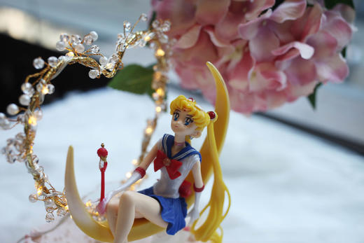 女孩款  美少女战士 坐着月亮的水兵月 商品图2