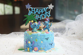 男孩款  迪士尼   沙滩 史迪仔