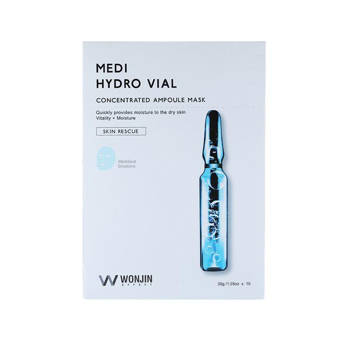 【品牌官方授权】WONJIN/原辰 韩国 水分三部曲面膜 林允同款-安瓶补水面膜10片