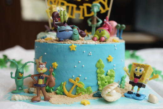 男孩款  沙滩  海绵宝宝 商品图1