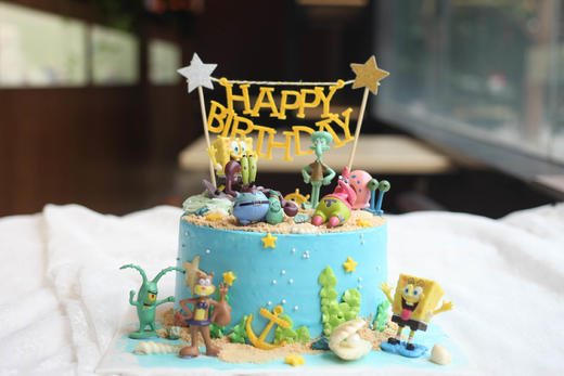 男孩款  沙滩  海绵宝宝 商品图0