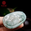 翡翠款【生肖贵人牛系列】 玉石吊坠 商品缩略图1