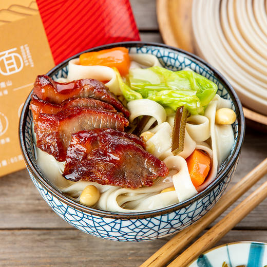 【仅和蛋糕/下午茶一起配送，单买不配送】蔬菜鸡蛋刻字长寿面，1盒60g，生日必备（天津超值换购） 商品图2