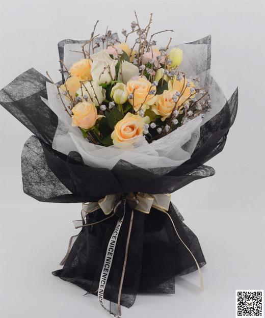 P55-金色蚕丝纸（1.8元/张，20张/包，50*70CM） 商品图3