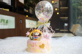 女孩款 Q版美少女战士 月野兔 气球