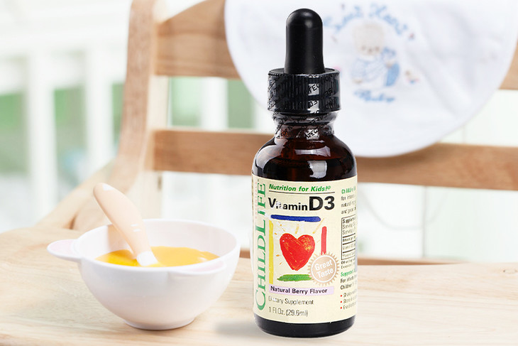 美国童年时光childlife阳光维生素宝宝d3滴剂婴幼儿童进口vd3