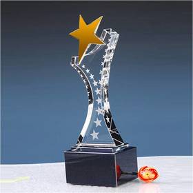 奖杯 水晶 满天星 定制 刻字定做创意纪念品制作颁奖比赛奖品