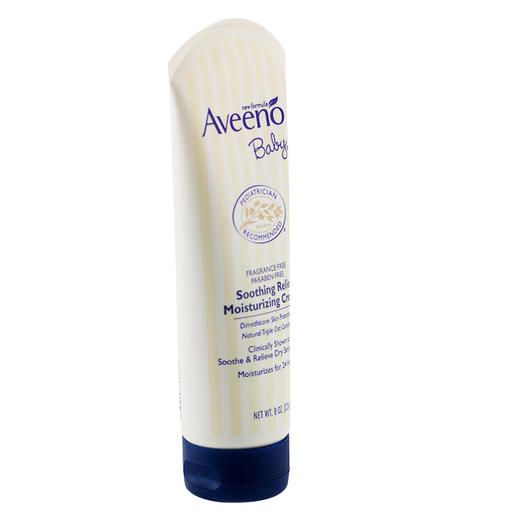 【宝宝敏感】美国 Aveeno 艾维诺燕麦宝宝舒缓霜 滋润抗敏感 226g 商品图3